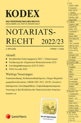 KODEX Notariatsrecht 2022/23 - inkl. App - 