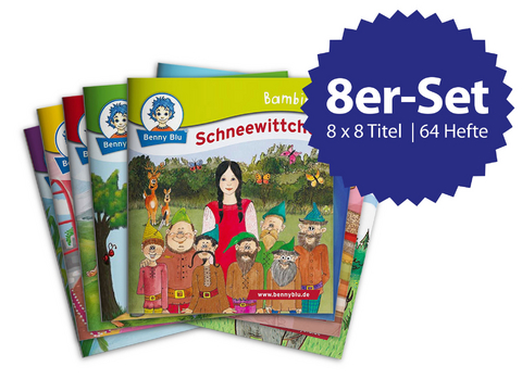 M&auml;rchen 2 - Bambini Set mit 8 x 8 Bambini Titeln
