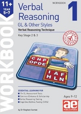 11+ Verbal Reasoning Year 5-7 GL & Other Styles Workbook 1 - Curran, Dr Stephen C; Mann, Dr Tandip Singh