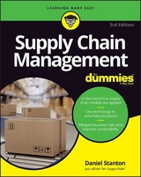 Supply Chain Management For Dummies - Stanton, Daniel