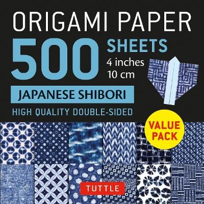 Origami Paper 500 sheets Japanese Shibori 4" (10 cm) - 