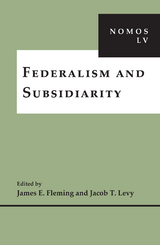 Federalism and Subsidiarity - 