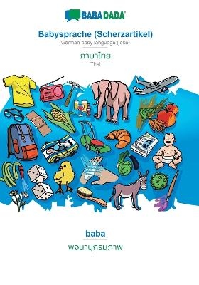 BABADADA, Babysprache (Scherzartikel) - Thai (in thai script), baba - visual dictionary (in thai script)