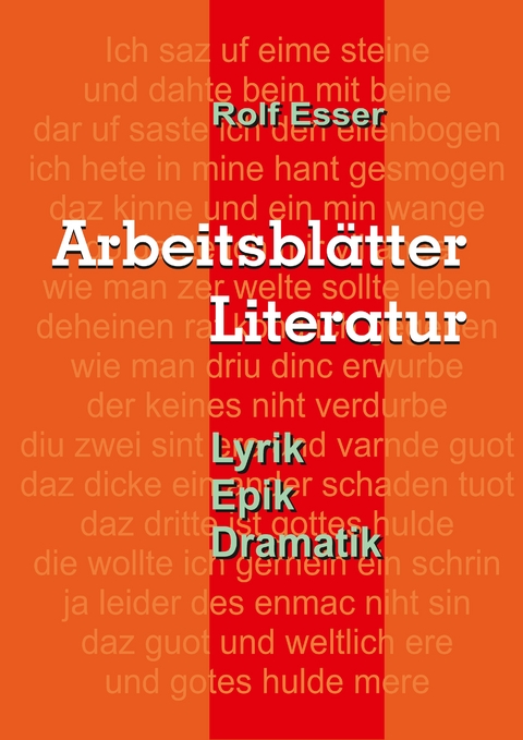 Arbeitsbl&auml;tter Literatur - Rolf Esser