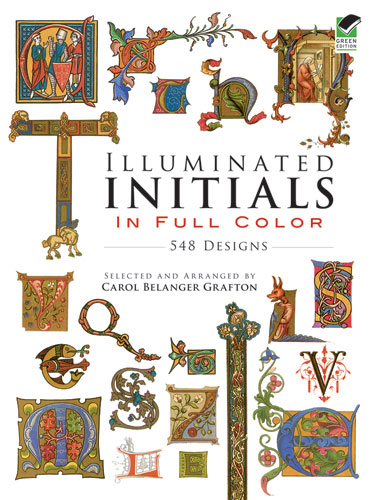 Illuminated Initials in Full Color - 