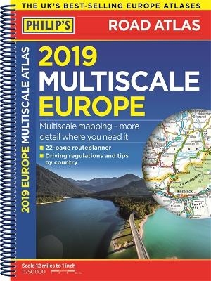 Philip's 2019 Multiscale Road Atlas Europe -  Philip's Maps