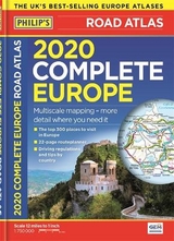 2020 Philip's Complete Road Atlas Europe - Philip's Maps