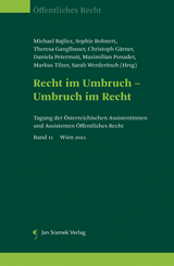Recht im Umbruch - Umbruch im Recht - 