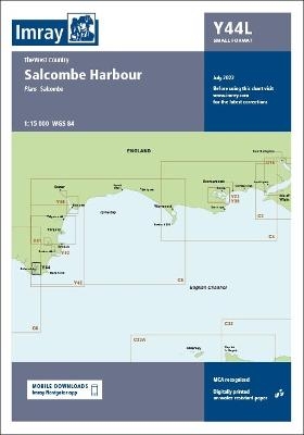 Imray Chart Y44 Salcombe Laminated