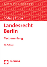 Landesrecht Berlin - Sodan, Helge; Kuhla, Wolfgang