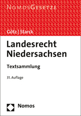 Landesrecht Niedersachsen - Götz, Volkmar; Starck, Christian