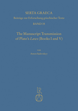 The manuscript transmission of Platos laws (books I and V)
