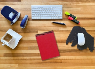 A 5 Notizblock Luxury 80 Seiten ROT JUPITER GLITTER-OPTIK, blanko