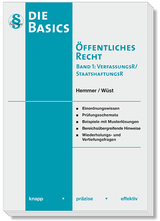 Die Basics &Ouml;ffentliches Recht I - Karl-Edmund Hemmer, Achim W&uuml;st, Martin Mielke,  Kudlich, Michael Grieger