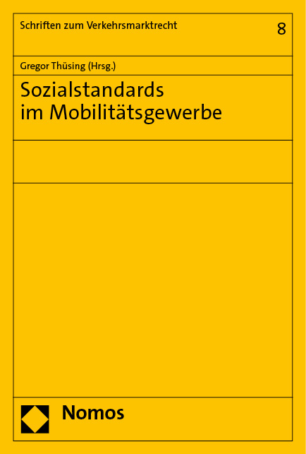 Sozialstandards im Mobilit&auml;tsgewerbe - 