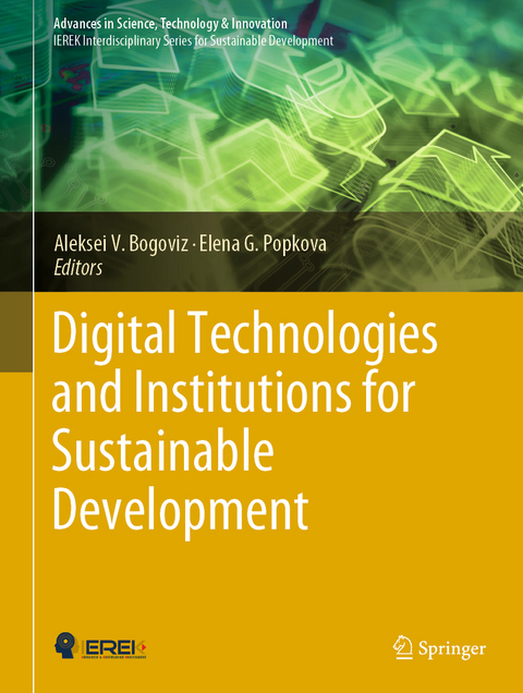 Digital Technologies and Institutions for Sustainable Development - 