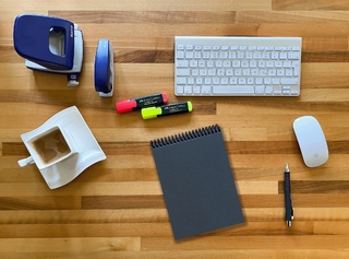 A 5 Notizblock Luxury 80 Seiten BLAU NEW LAPISLAZULI GLITTER-OPTIK, punktiert 5x5mm