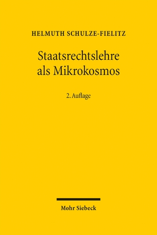 Staatsrechtslehre als Mikrokosmos
