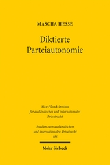 Diktierte Parteiautonomie - Mascha Hesse