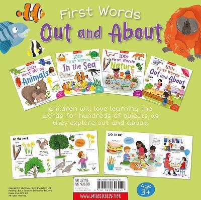 First Words Out and About 4-pack - Miles Kelly
