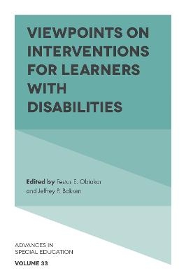 Viewpoints on Interventions for Learners with Disabilities - 