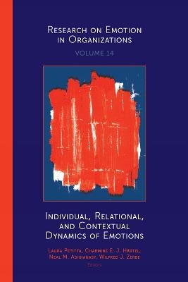 Individual, Relational, and Contextual Dynamics of Emotions - 
