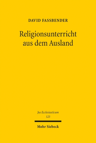 Religionsunterricht aus dem Ausland