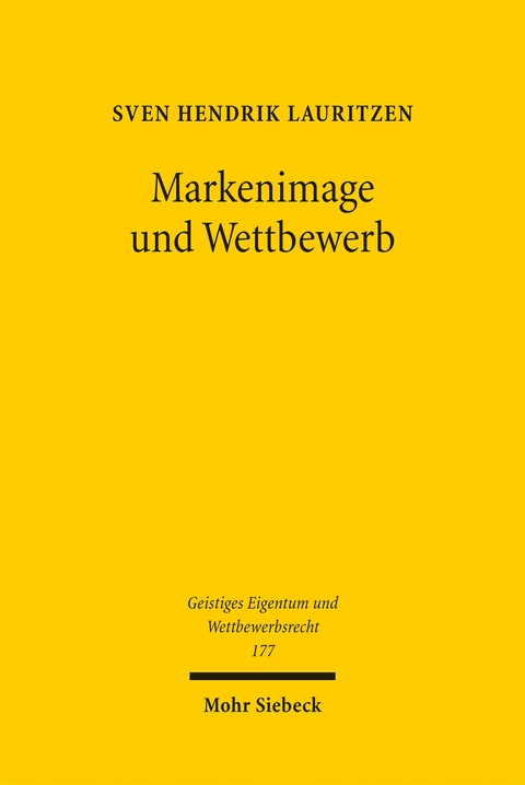 Markenimage und Wettbewerb - Sven Hendrik Lauritzen