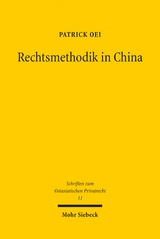 Rechtsmethodik in China - Patrick Oei