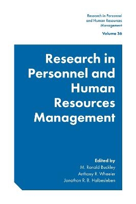 Research in Personnel and Human Resources Management - 