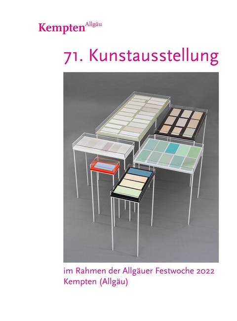 Kunstausstellung im Rahmen der Allg&auml;uer Festwoche 2022