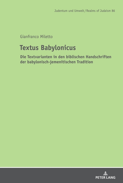 Textus Babylonicus - Gianfranco Miletto