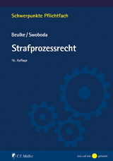 Strafprozessrecht - Beulke, Werner; Swoboda, Sabine