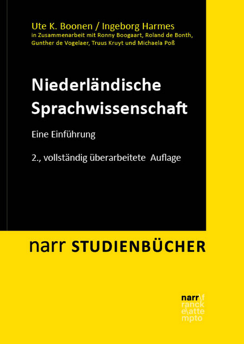 Niederl&auml;ndische Sprachwissenschaft - Ute K. Boonen, Ingeborg Harmes