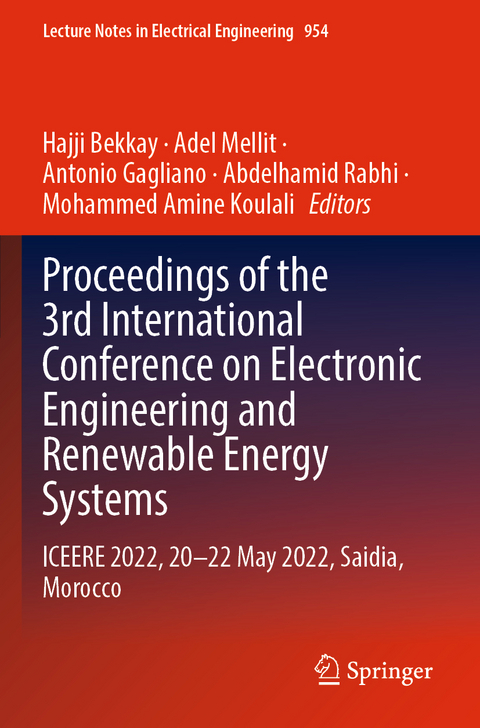 Proceedings of the 3rd International Conference on Electronic Engineering and Renewable Energy Systems - 