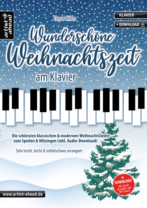 Wundersch&ouml;ne Weihnachtszeit am Klavier - Elmar Mihm