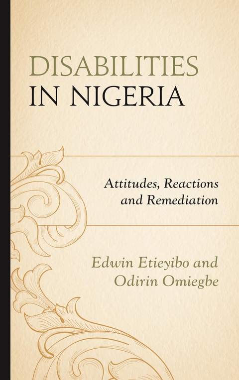 Disabilities in Nigeria -  Edwin Etieyibo,  Odirin Omiegbe