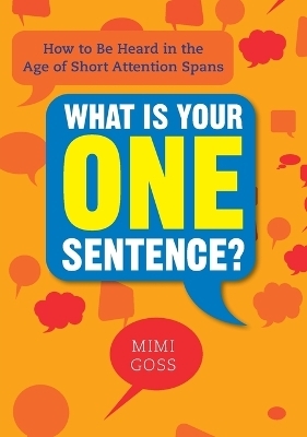 What Is Your One Sentence?