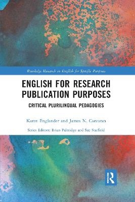 English for Research Publication Purposes - Karen Englander, James Corcoran