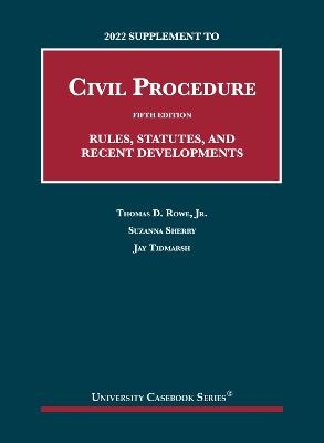 2022 Supplement to Civil Procedure