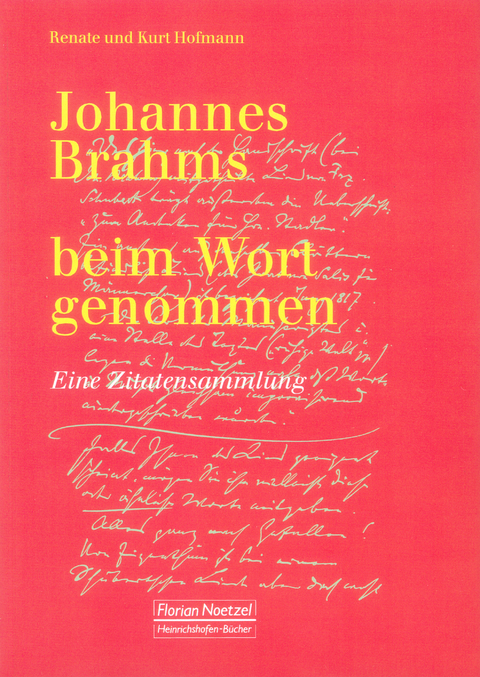 Johannes Brahms - Renate und Kurt Hofmann