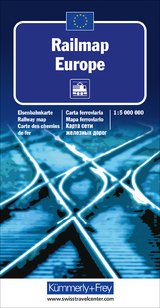 Railmap Europe 1:5 Mio.