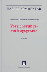Versicherungsvertragsgesetz - Christian Boll, Hans-Ulrich Brunner, Christian Casanova, Andrea Eisner-Kiefer, Tiffany Ender, Walter Fellmann, Christoph Frey, Karin Friedli, Stephan Fuhrer, Lars Gerspacher, Lucy Gordon, Christoph Graber, Pascal Grolimund, Helmut Heiss, Jan Herrmann, Ursula Holliger, Peter Ch. Hsu, Bettina Hummer, Michel K&auml;hr, Alexandra K&ouml;rner, Moritz W. Kuhn (&dagger;), Leander D. Loacker, Riccardo Maisano, Laura Manz, Anna Menzi, Ulrike M&ouml;nnich, Olivier Mosimann, Andrea Pfleiderer, Stefan Plattner, Anton K. Schnyder, Dominik Skrobala, Johannes Sokoll, Rhea Specogna, Matthias Spinner, Andrea Stadelmann, Andrea St&auml;ubli, Nando Stauffer von May, Gerhard Stoessel, Ya&euml;l Strub, Marcel S&uuml;sskind, Elisabeth Tribaldos, Dirk Tr&uuml;ten, Ursula Uttinger, Clemens von Zedtwitz