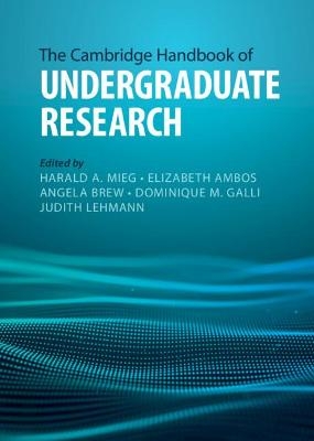 The Cambridge Handbook of Undergraduate Research