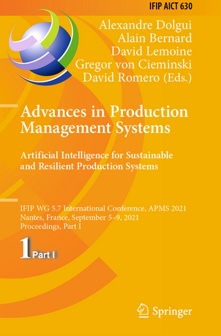 Advances in Production Management Systems. Artificial Intelligence for Sustainable and Resilient Production Systems