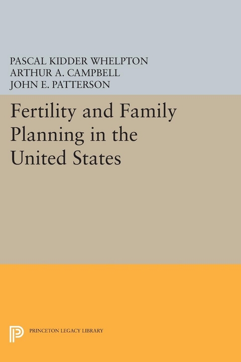 Fertility and Family Planning in the United States - Pascal Kidder Whelpton, Arthur A. Campbell, John E. Patterson