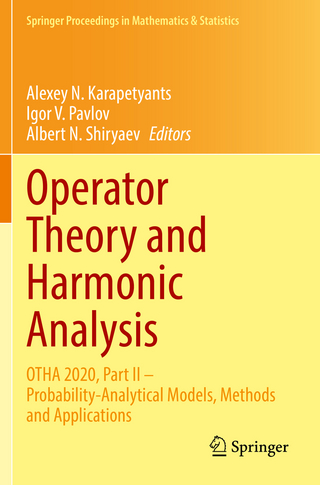 Operator Theory and Harmonic Analysis