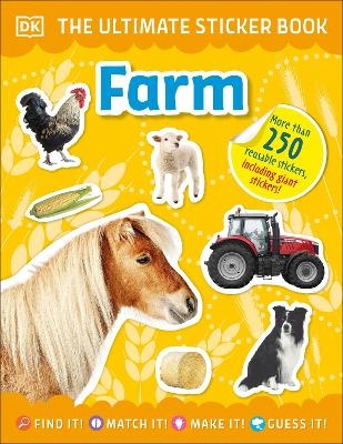 The Ultimate Sticker Book Farm -  Dk