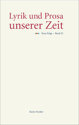 Lyrik und Prosa unserer Zeit - Monique R&ouml;mgens
