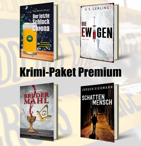 Krimi-Paket Premium - V. S. Gerling, J&uuml;rgen Siegmann, Guido Grandt